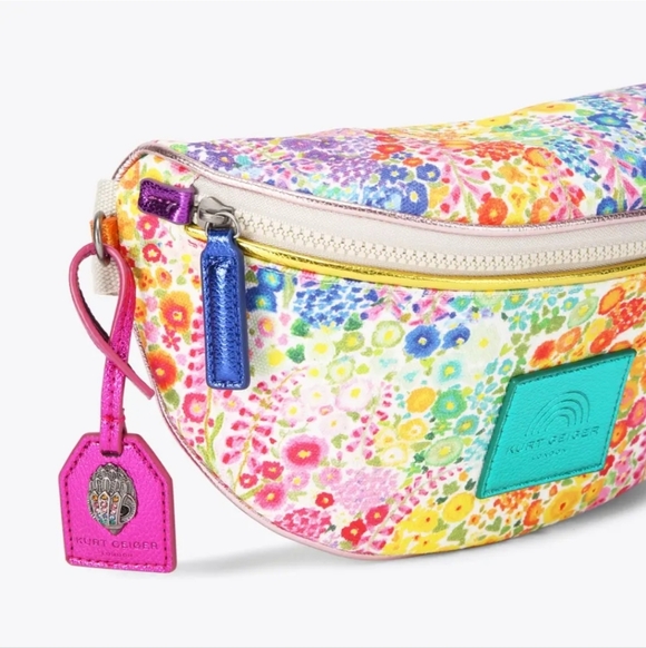 Kurt Geiger Limited Edition Floral Couture Southbank Belt Bag w/Dustbag, NWT - Picture 4 of 4